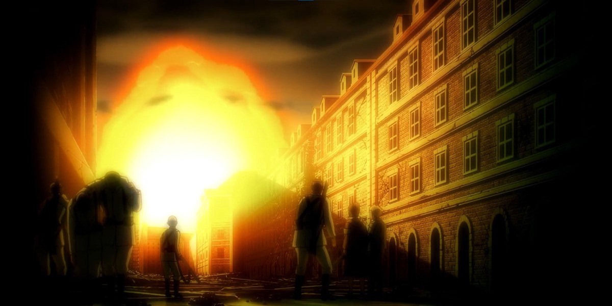 City Exploding, War Scene